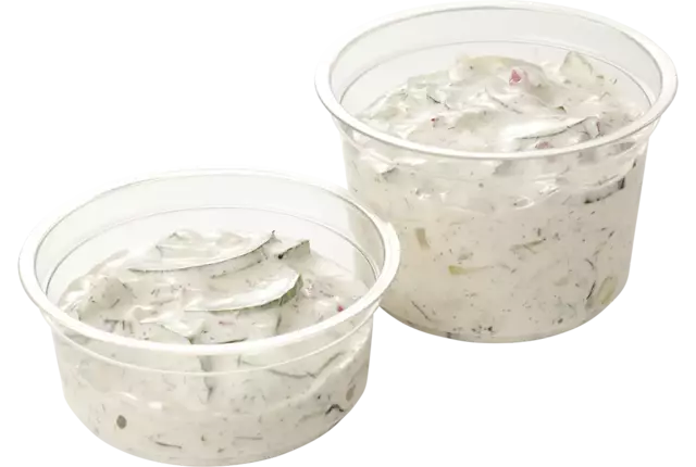 Hollandse komkommersalade tray 5x100gr
